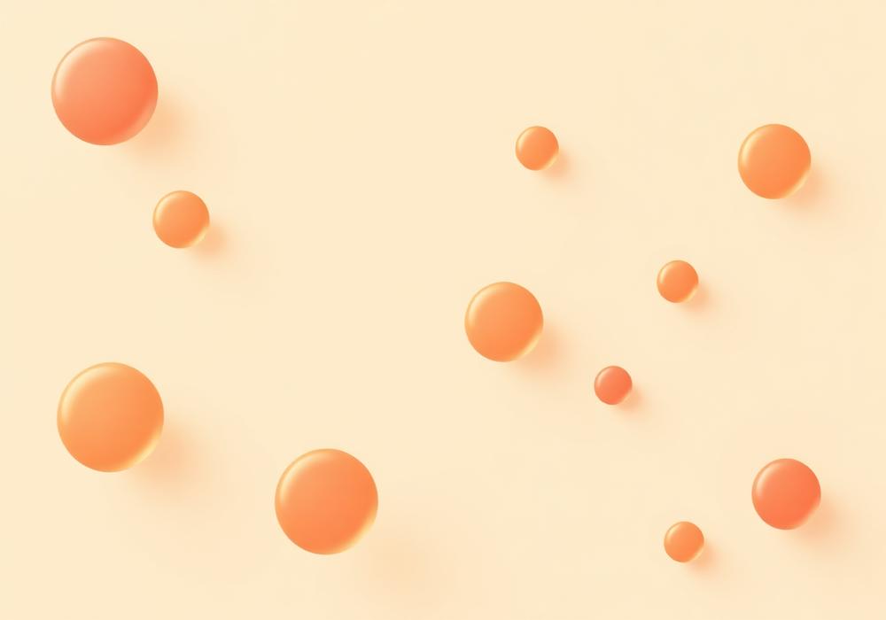 Warm gradient bubbles representing a friendly conversation on Idolchat ai